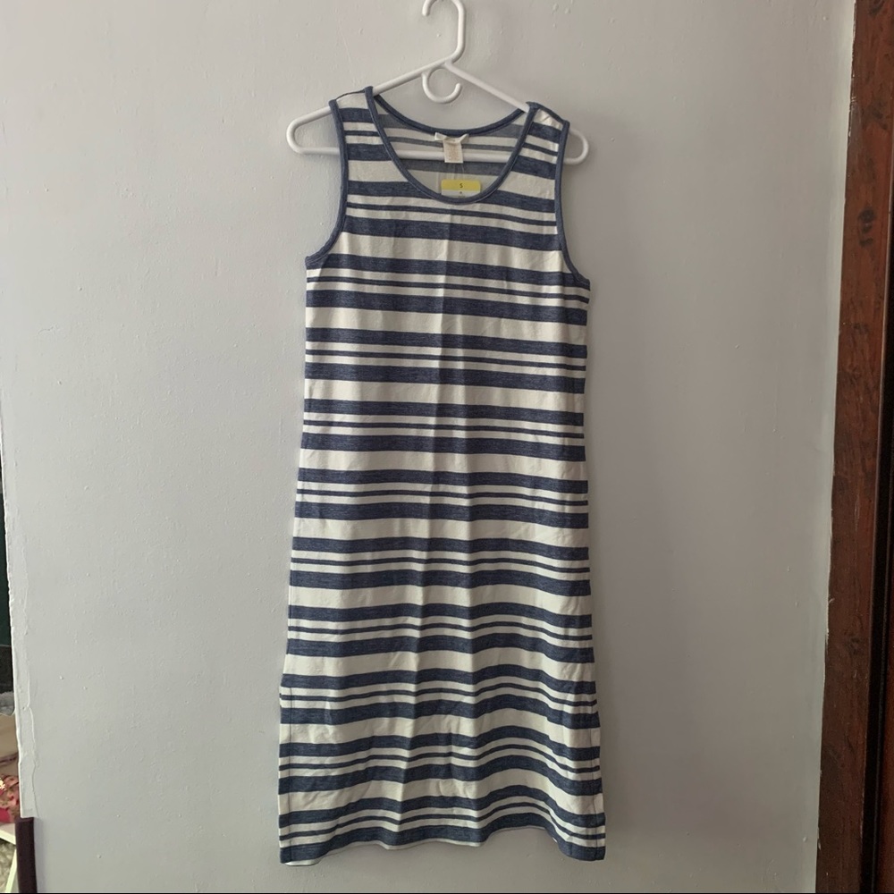 2/$10 striped midi dress